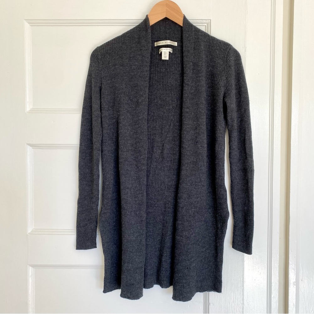 Max Studio Merino Wool Cardigan
